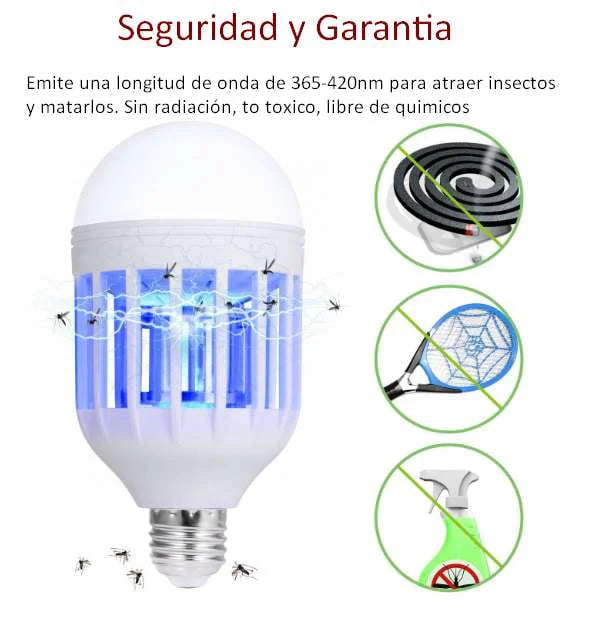 BOMBILLO LED ANTI-MOSQUITOS LUMILED®
