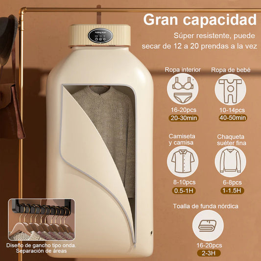 Secabox®️ Secador de ropa portátil.