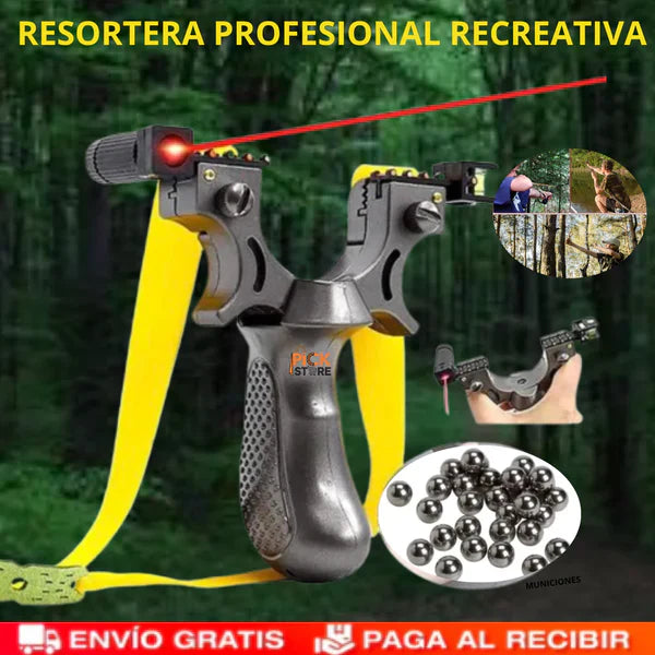 RESORTERA DE PRECISIÓN CON LÁSER 🔵✅