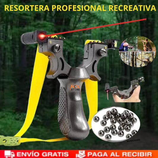 RESORTERA DE PRECISIÓN CON LÁSER 🔵✅