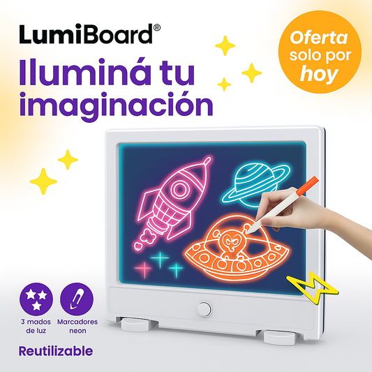 GlowBoard® - Pizarra Creativa con Luz