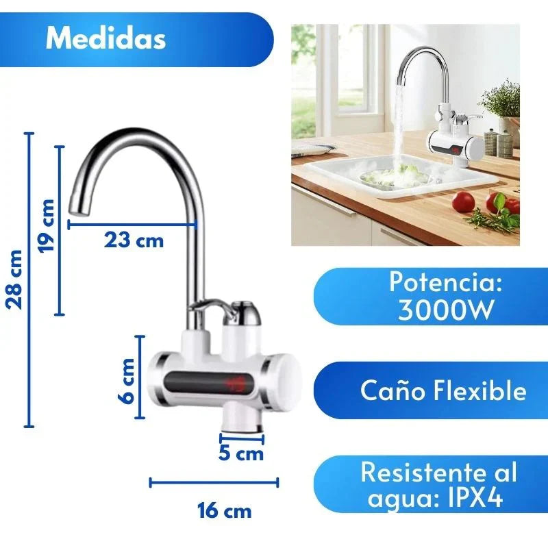 KRÁN NESTWELL™ Grifo con agua caliente al instante