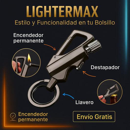 StrikeForce🔥 – 3 en 1 - Encendedor, destapador y llavero.