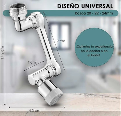Accesorio Para Canilla Anti Splash Aqua 360 © Cocina