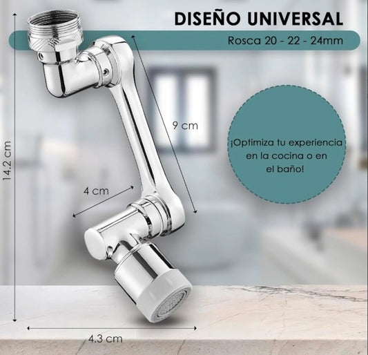 Accesorio Para Canilla Anti Splash Aqua 360 © Cocina